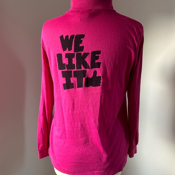 HBG: We Like It! Pink turtleneck - Picture 2 of 6